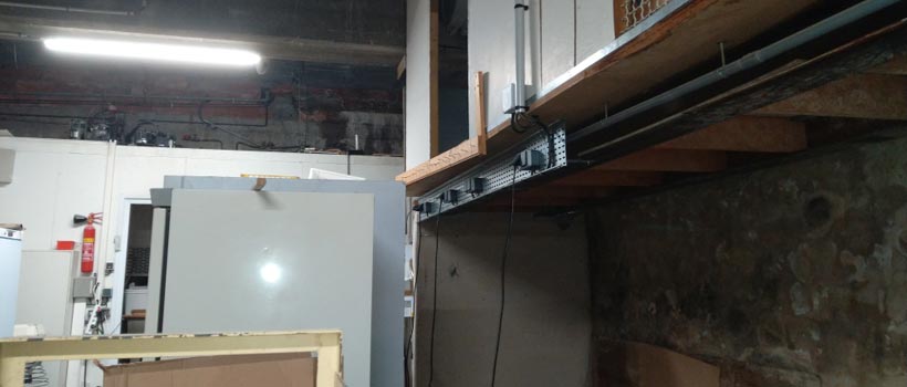 JC TELEC - MONTSALVY - Boulangerie Coutebergues : Remplacement des luminaires fluorescents par des luminaires leds